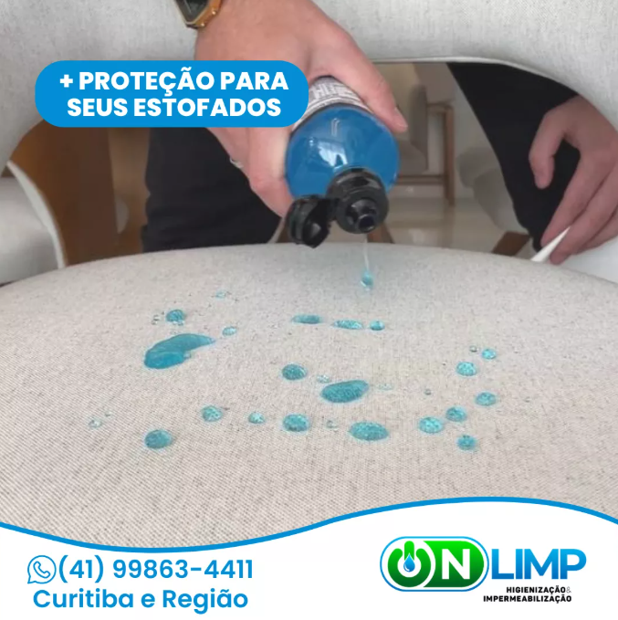 Impermeabilização de sofá e estofados