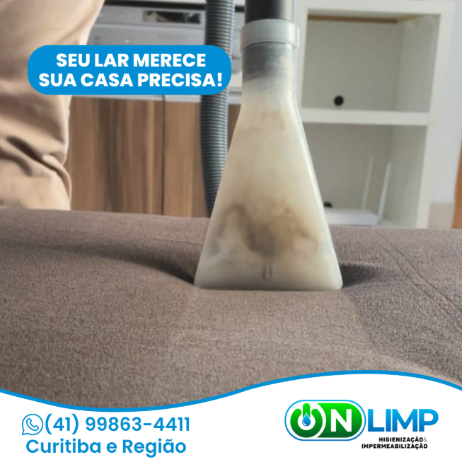 Higienização profissional de estofados e sofá